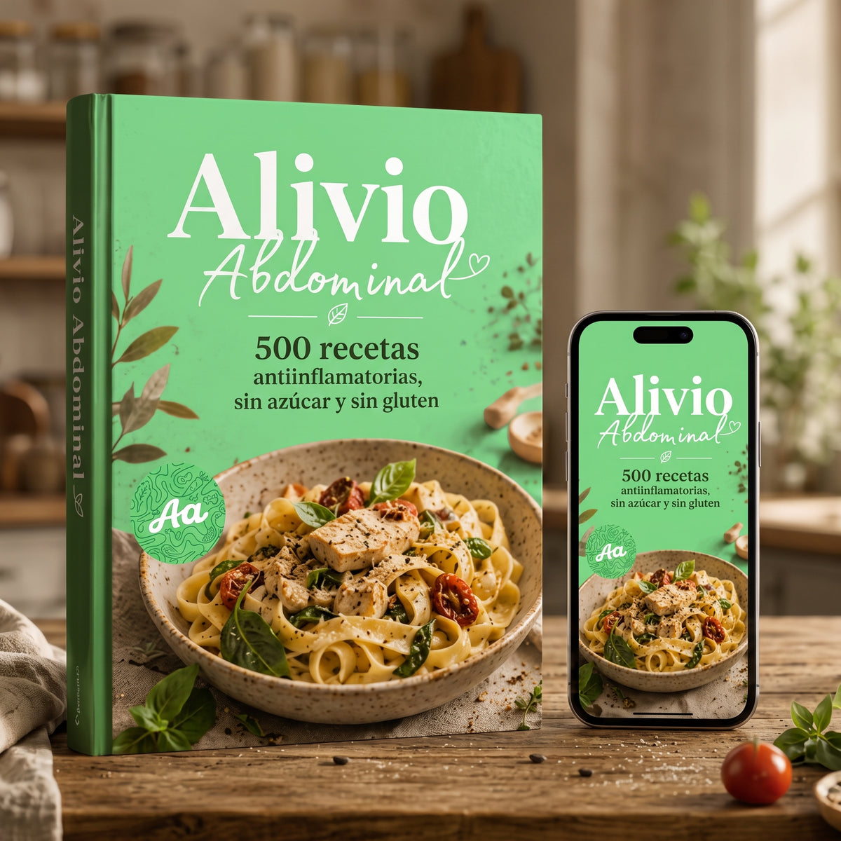 Pack Alivio Abdominal: Recetario Antiinflamatorio + Bonos de Regalo